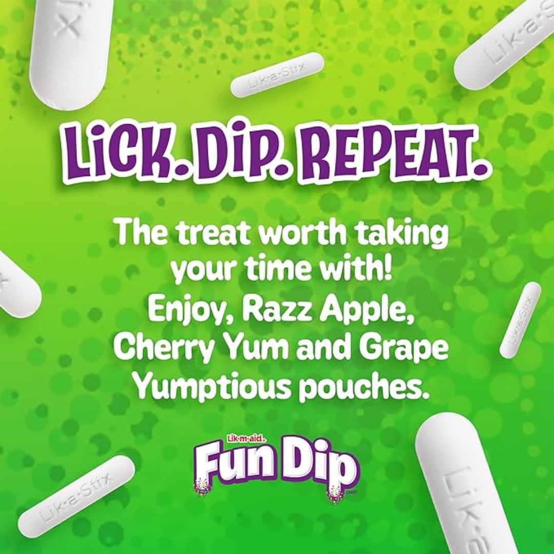 Lik-m-aid Fun Dip Candy