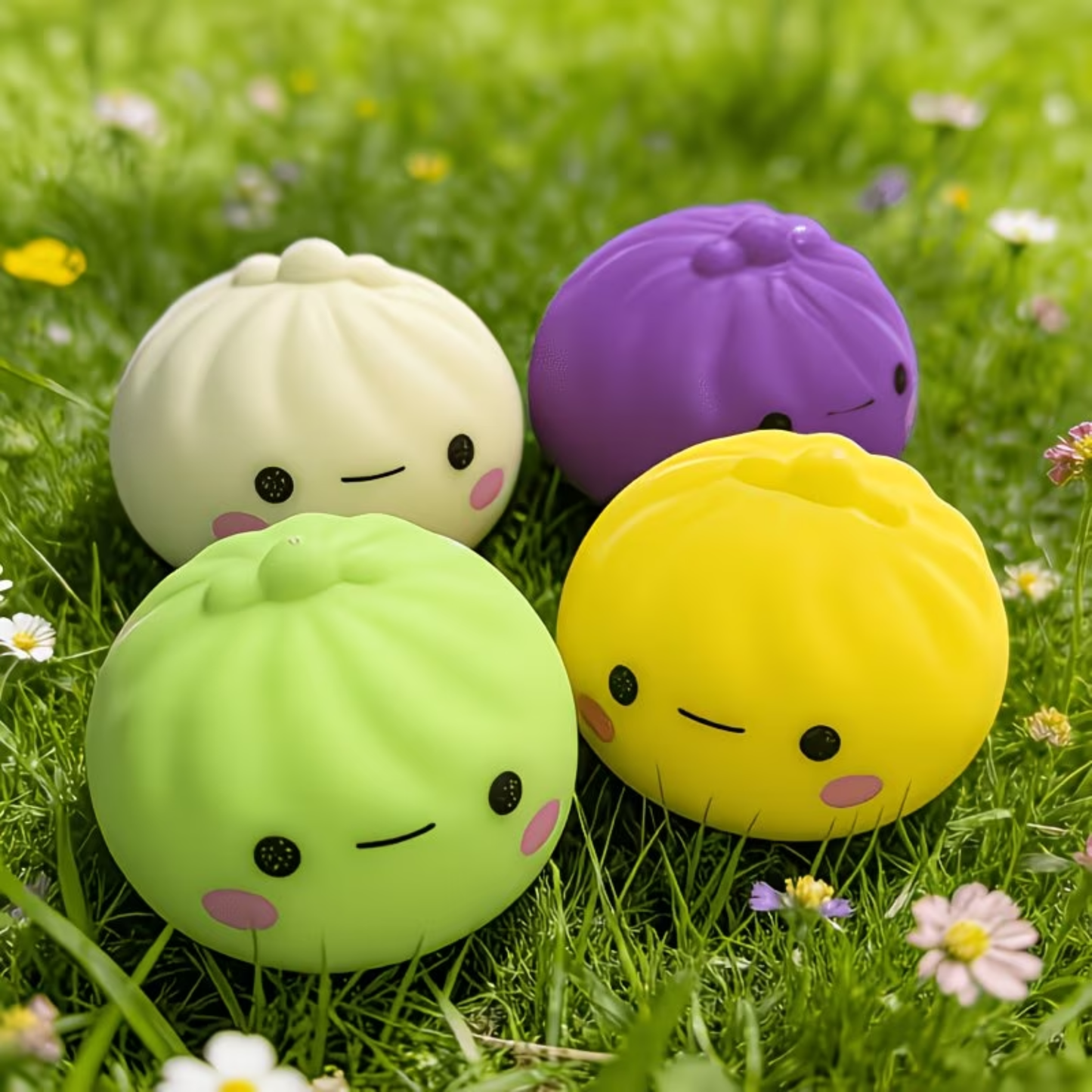 Squishy Lil' Bao Buddy - Assorted Colours