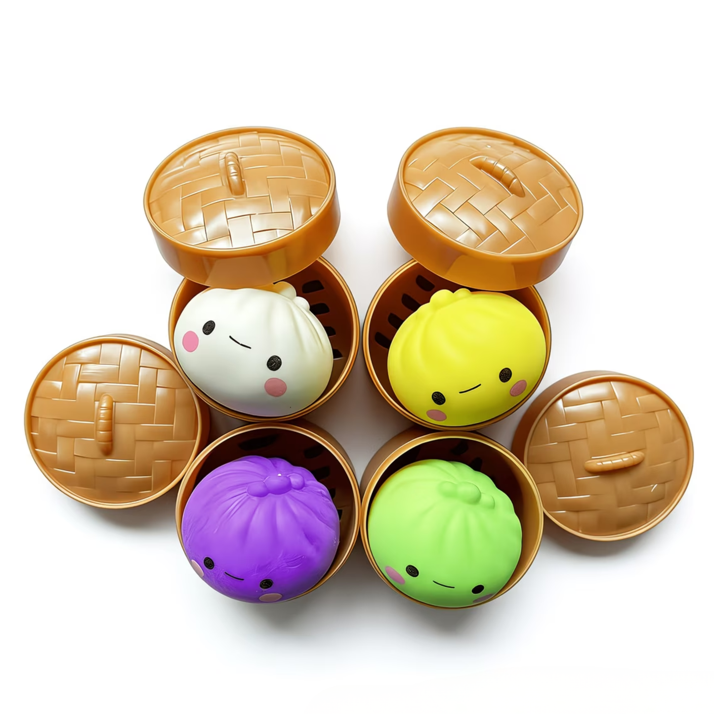 Squishy Lil' Bao Buddy - Assorted Colours