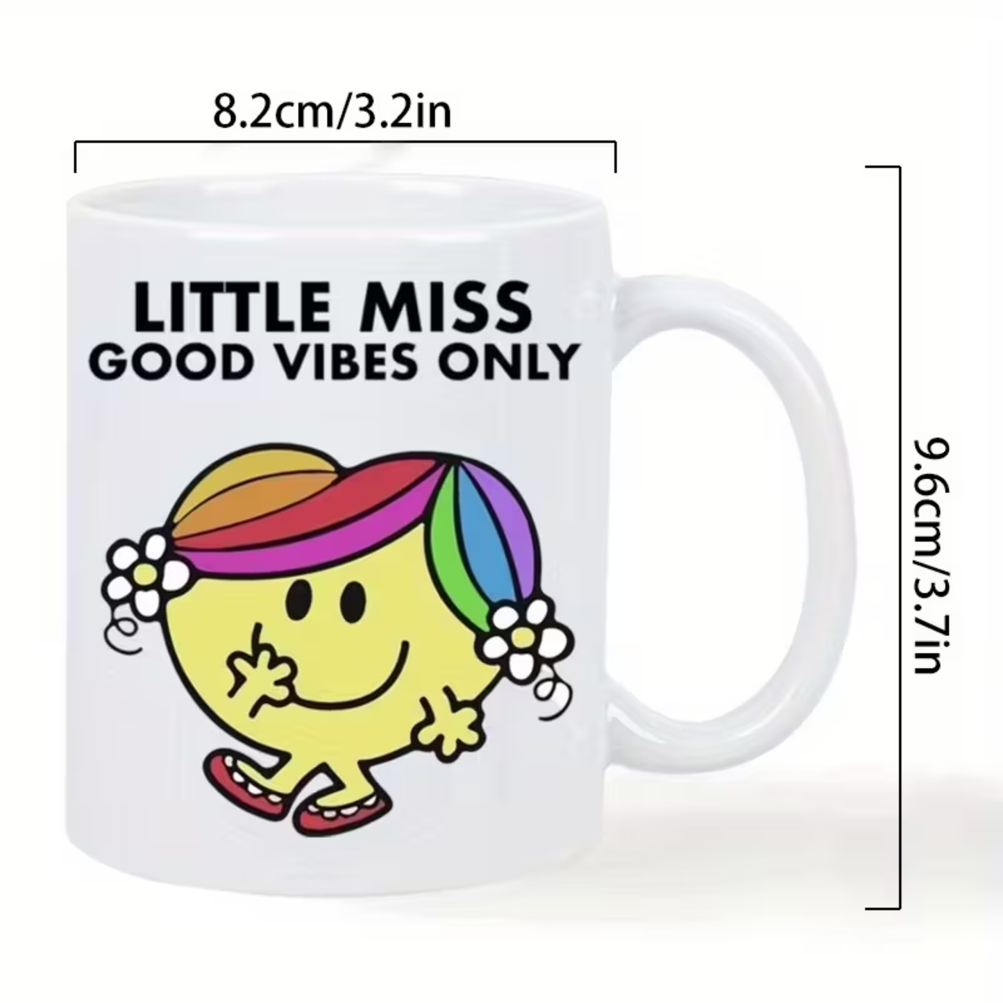 Little Miss Good Vibes Only Coffee Cup
