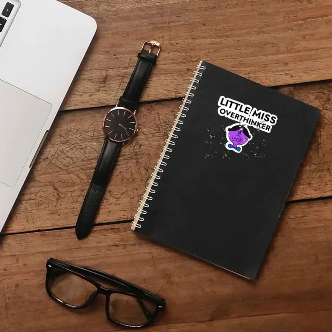 Little Miss Overthinker Vinyl Sticker
