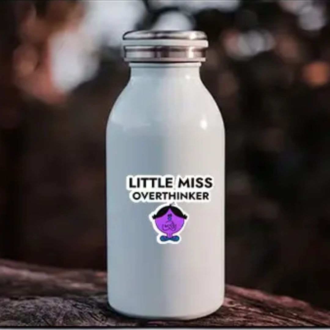 Little Miss Overthinker Vinyl Sticker