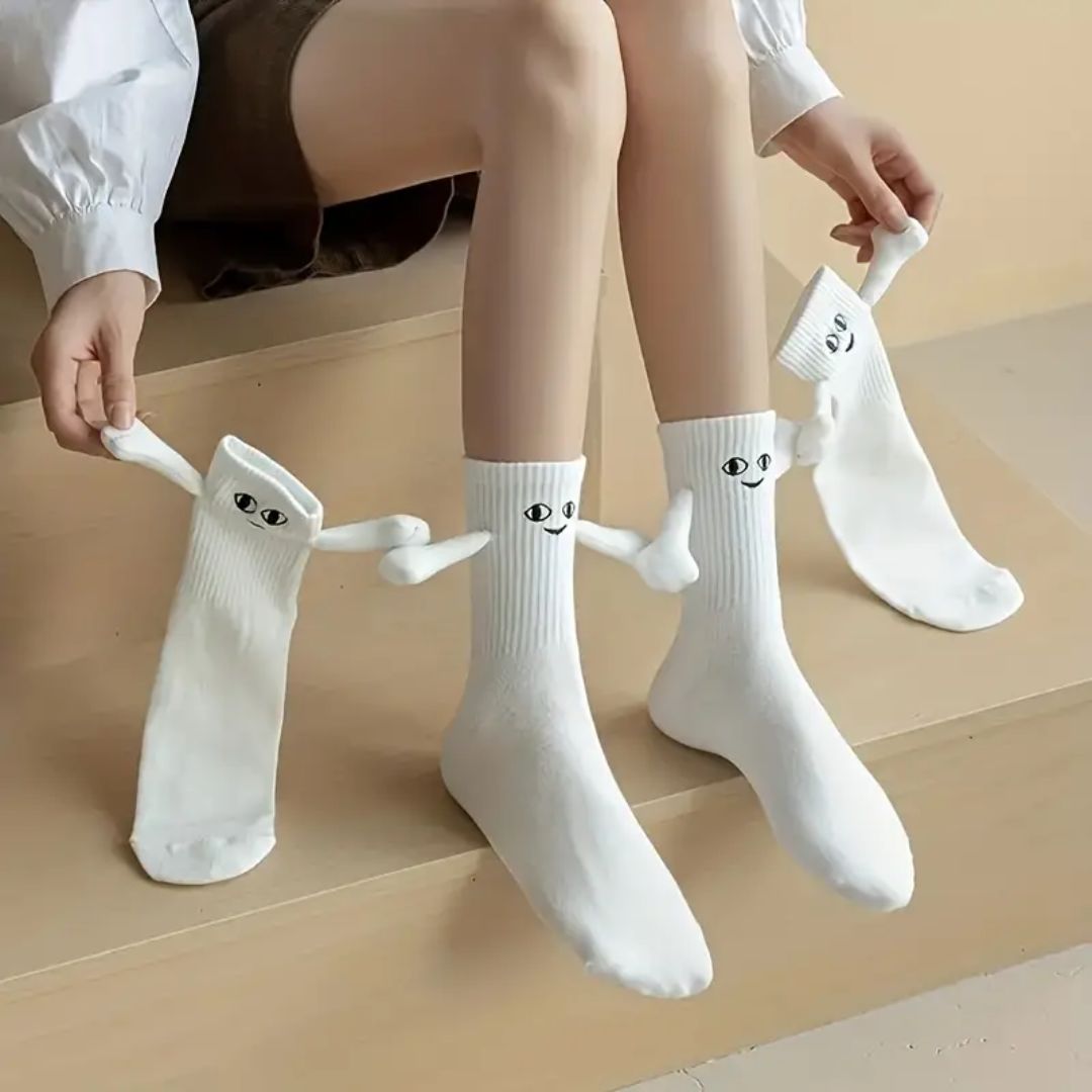 Magnetic Friendship Crew Socks