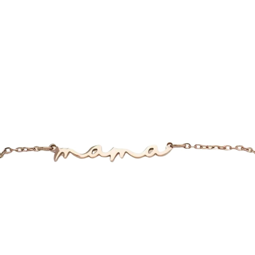 "Mama" Cursive Name Necklace