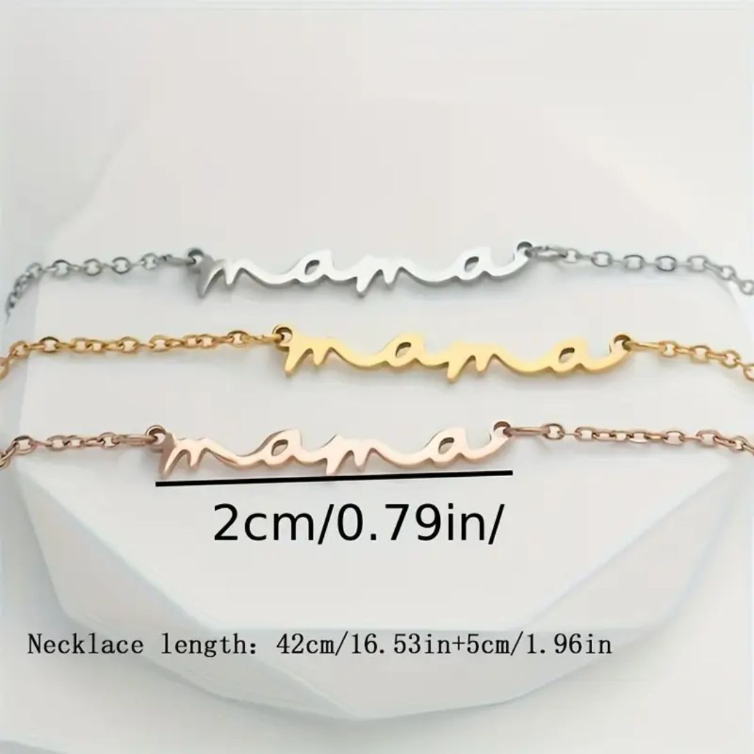 "Mama" Cursive Name Necklace