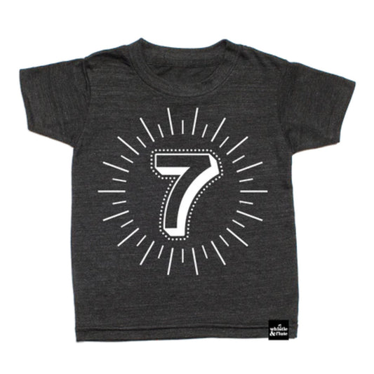Milestone Number T-Shirt - Seven