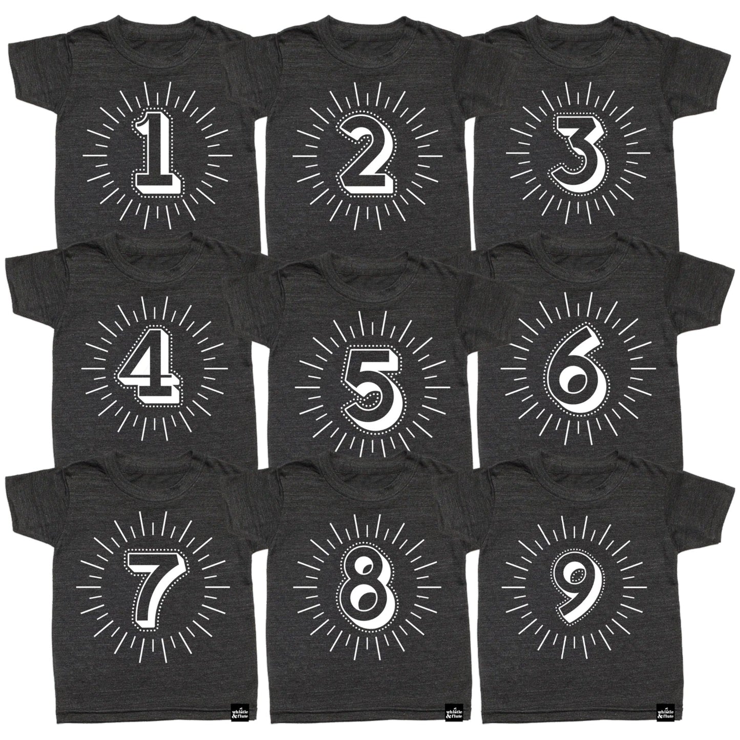 Milestone Number T-Shirt  - One