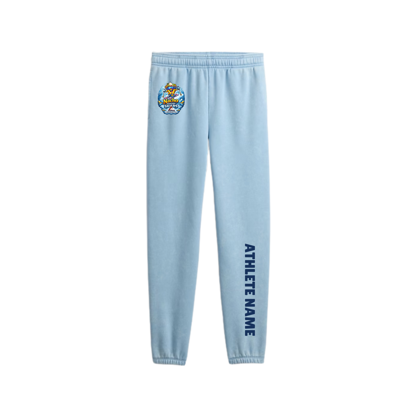 Craigleith Nacho Average Skiers Vintage Soft Relaxed Joggers - Blue Focus