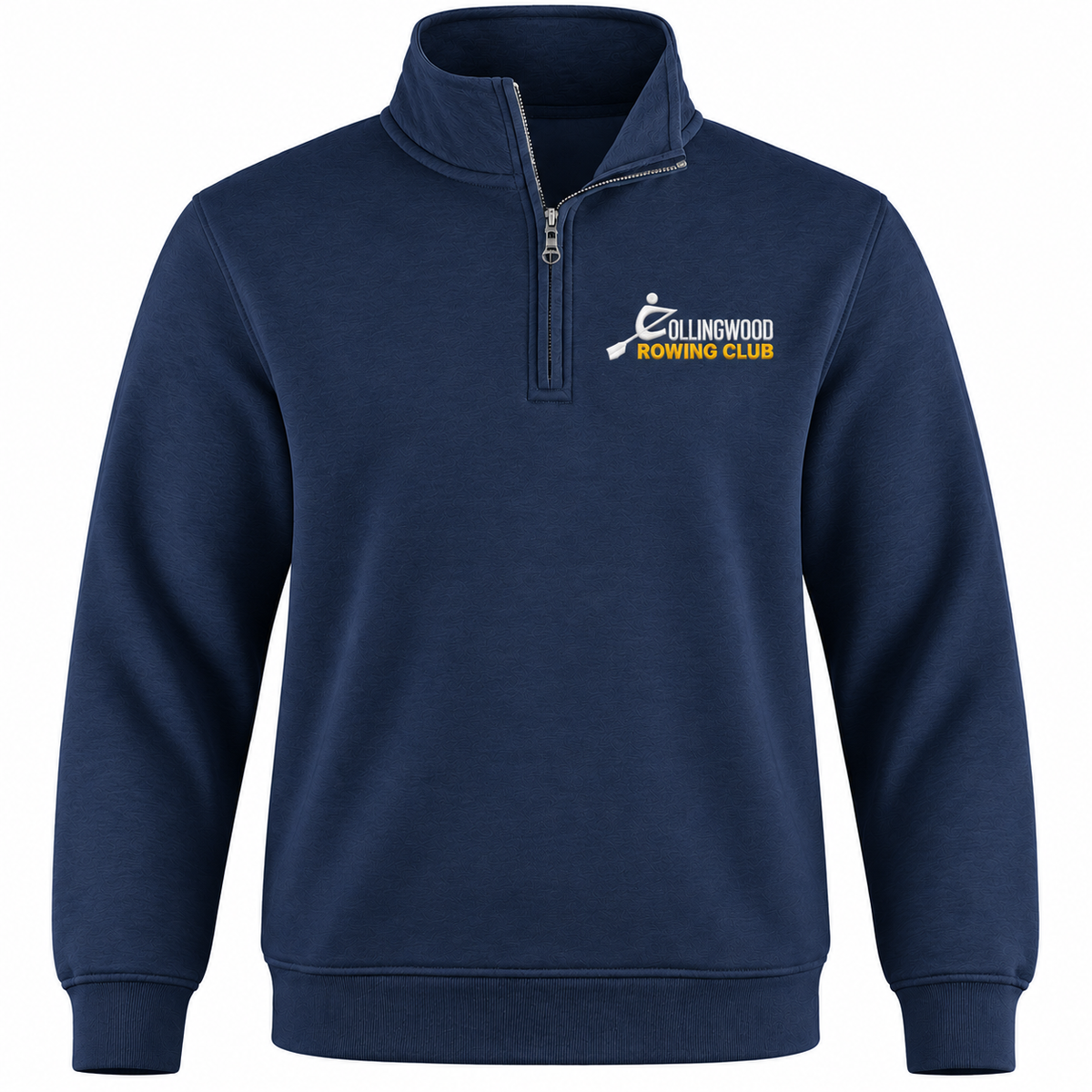 Collingwood Rowing Club Embroidered Quarter-Zip Sweatshirt - Navy