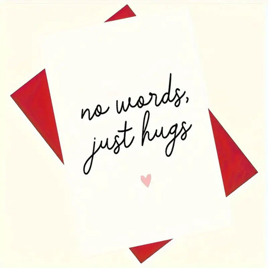 No Words Greeting Card