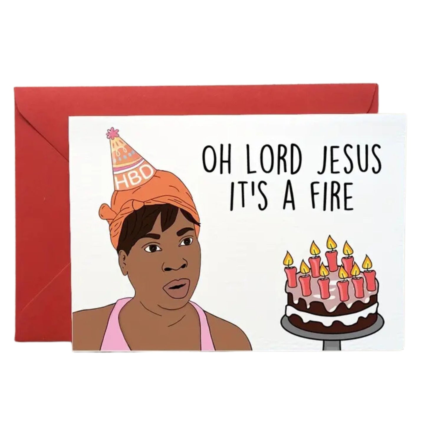 Oh Lord Jesus Birthday Card