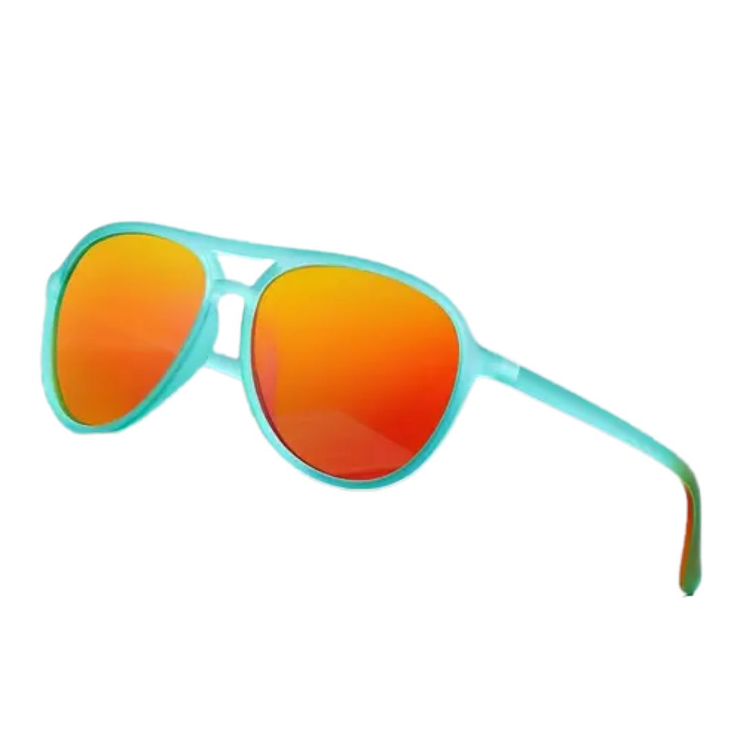 Old School Aviator Sunglasses - Seafoam