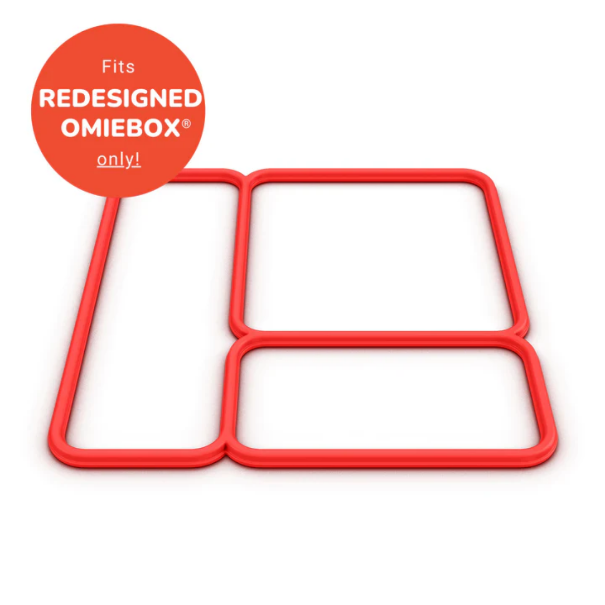 OmieLife V2 Lid Seals - Scooter Red