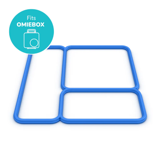OmieLife V2 Lid Seals - Sea Blue