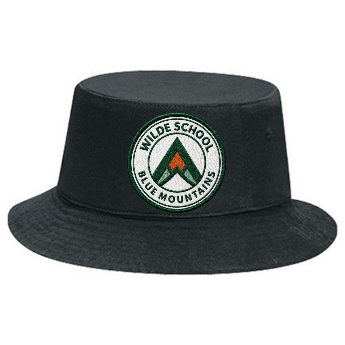 WILDE SCHOOL Blue Mountains — Black Bucket Hat