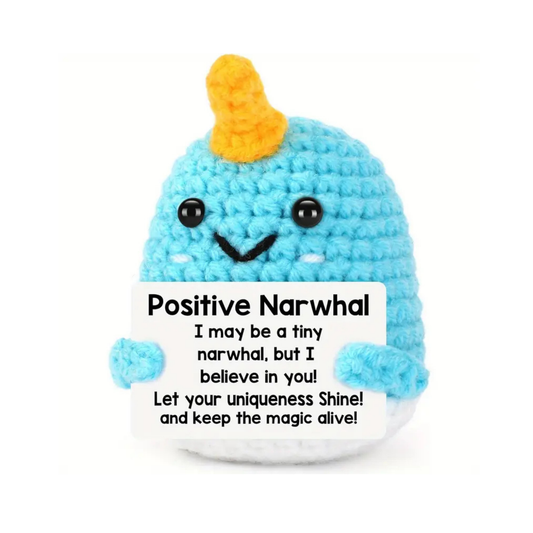 Positive Aqua Narwhal