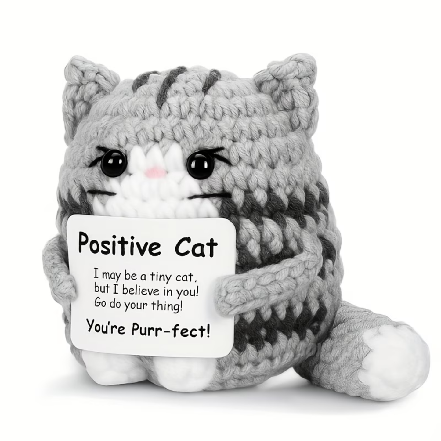 Positive Cat - Grey