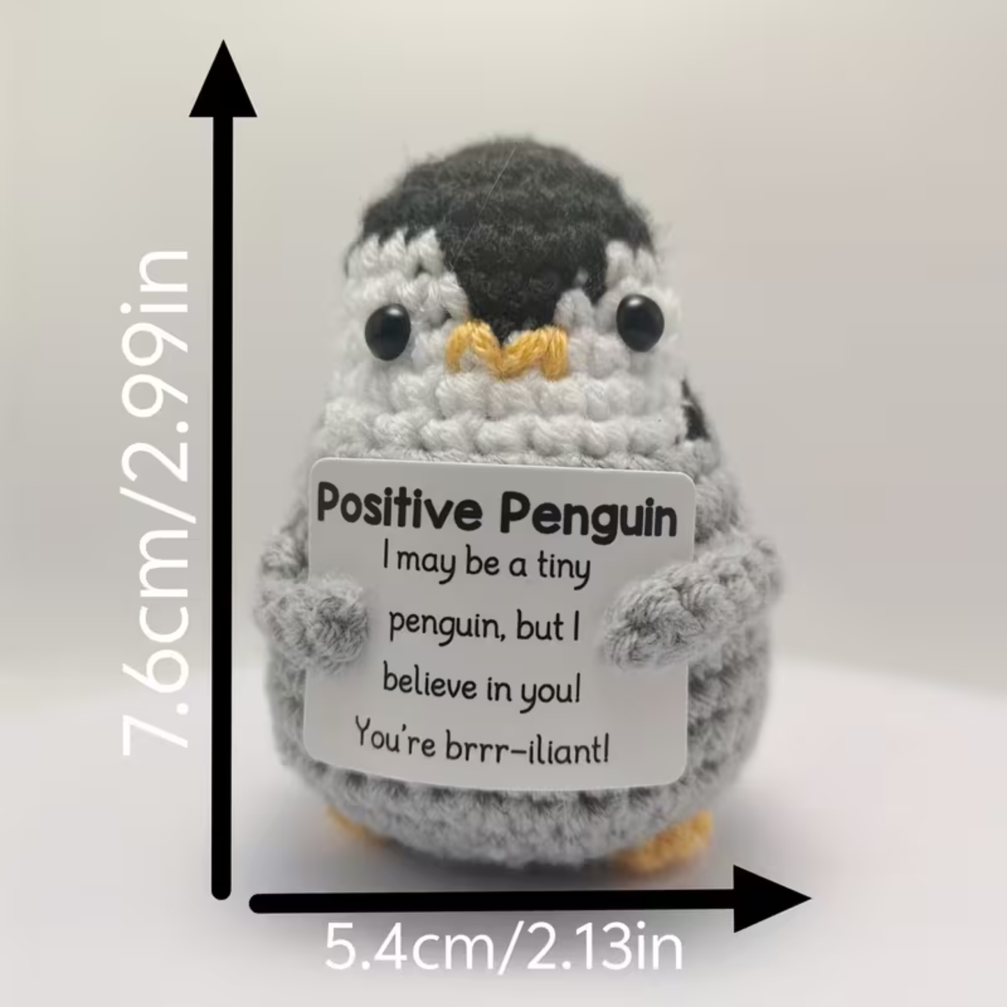 Positive Penguin - Black / Grey