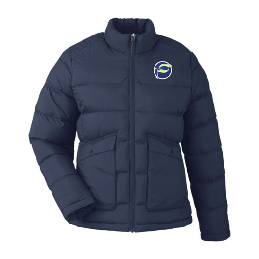 Pretty River Academy Puffer Jacket - Classic Navy