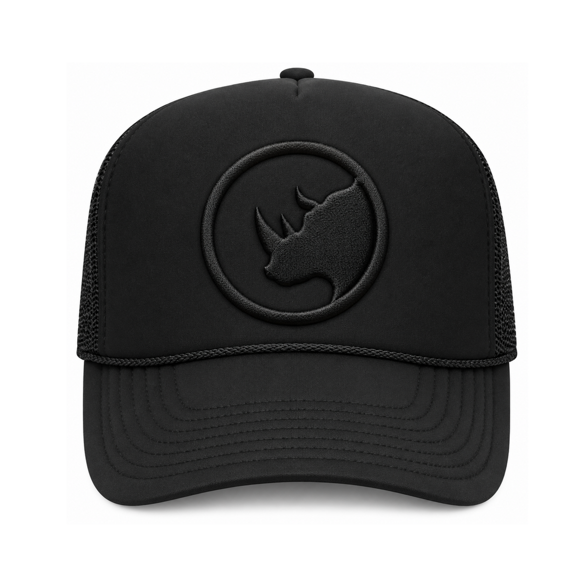 RHINO CONSULTING Tonal Puff Embroidered Trucker Hat
