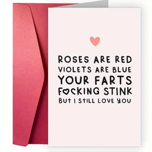 Roses are Red Greeting Card