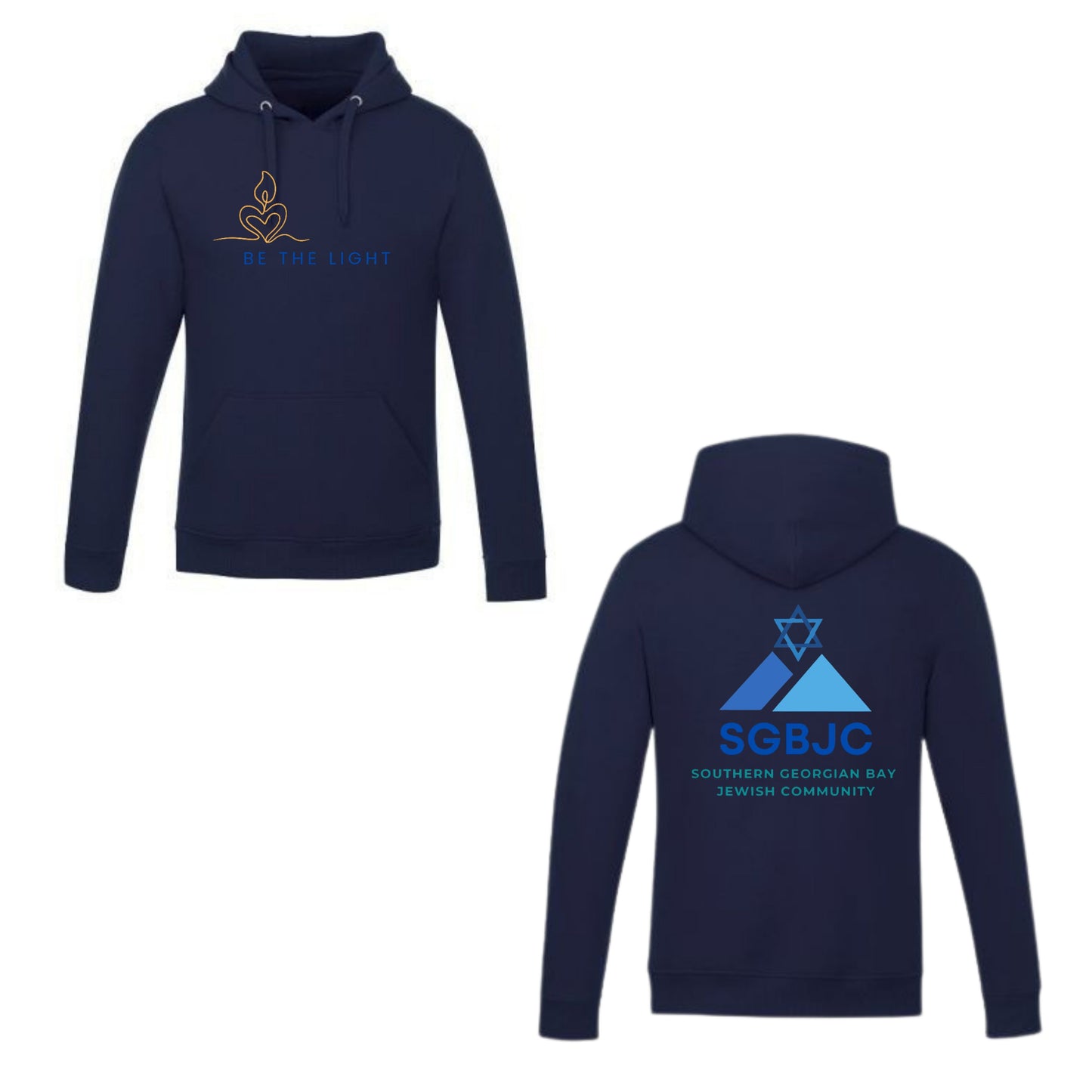 SGBJC Be The Light Hooded Sweatshirt - Navy