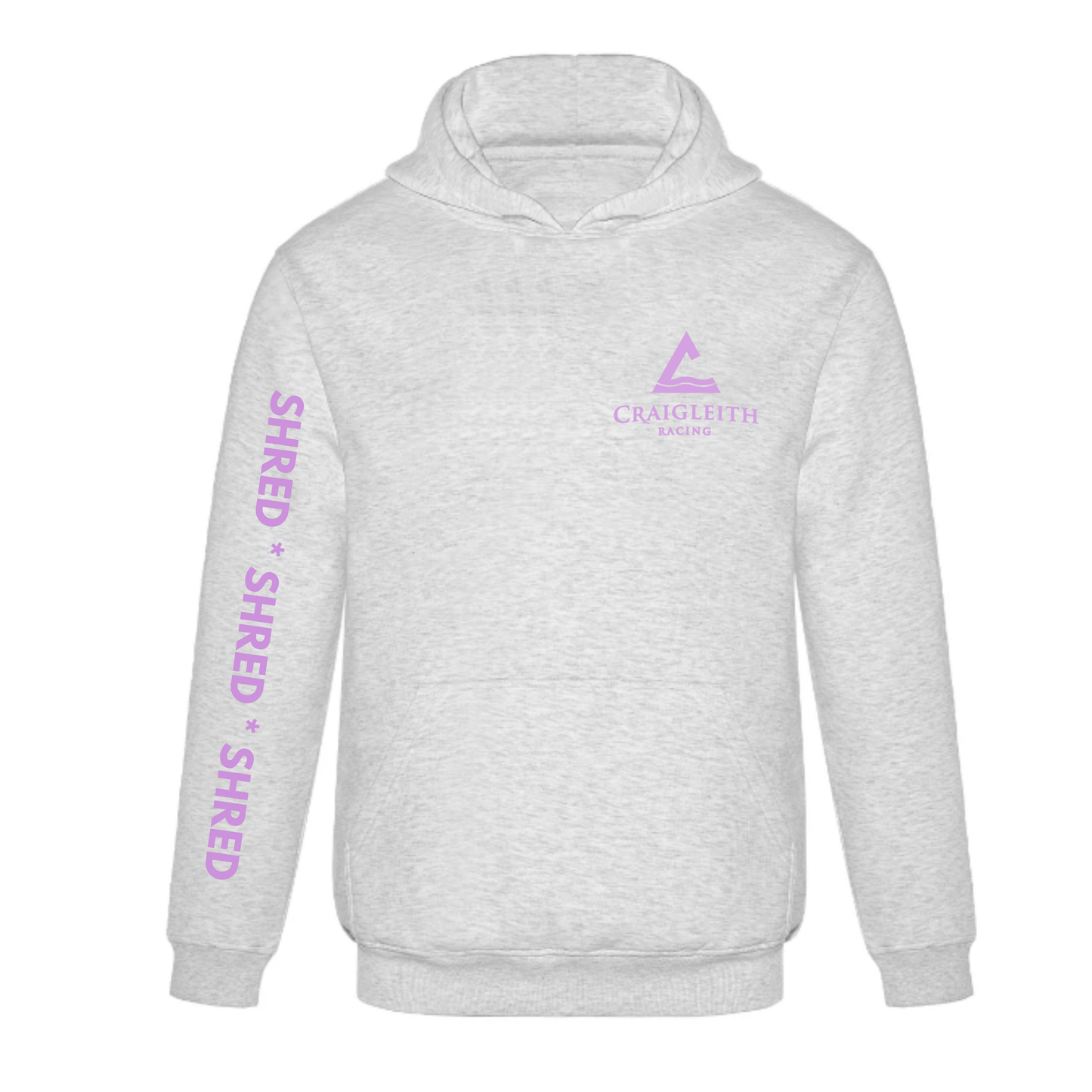 Craigleith Shredding Shreddies Hooded Sweatshirt - Ash Grey