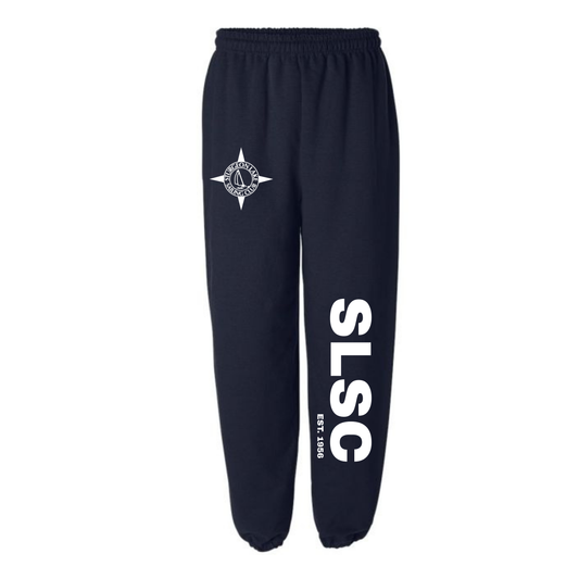 SLSC Oversize Logo Joggers - Navy