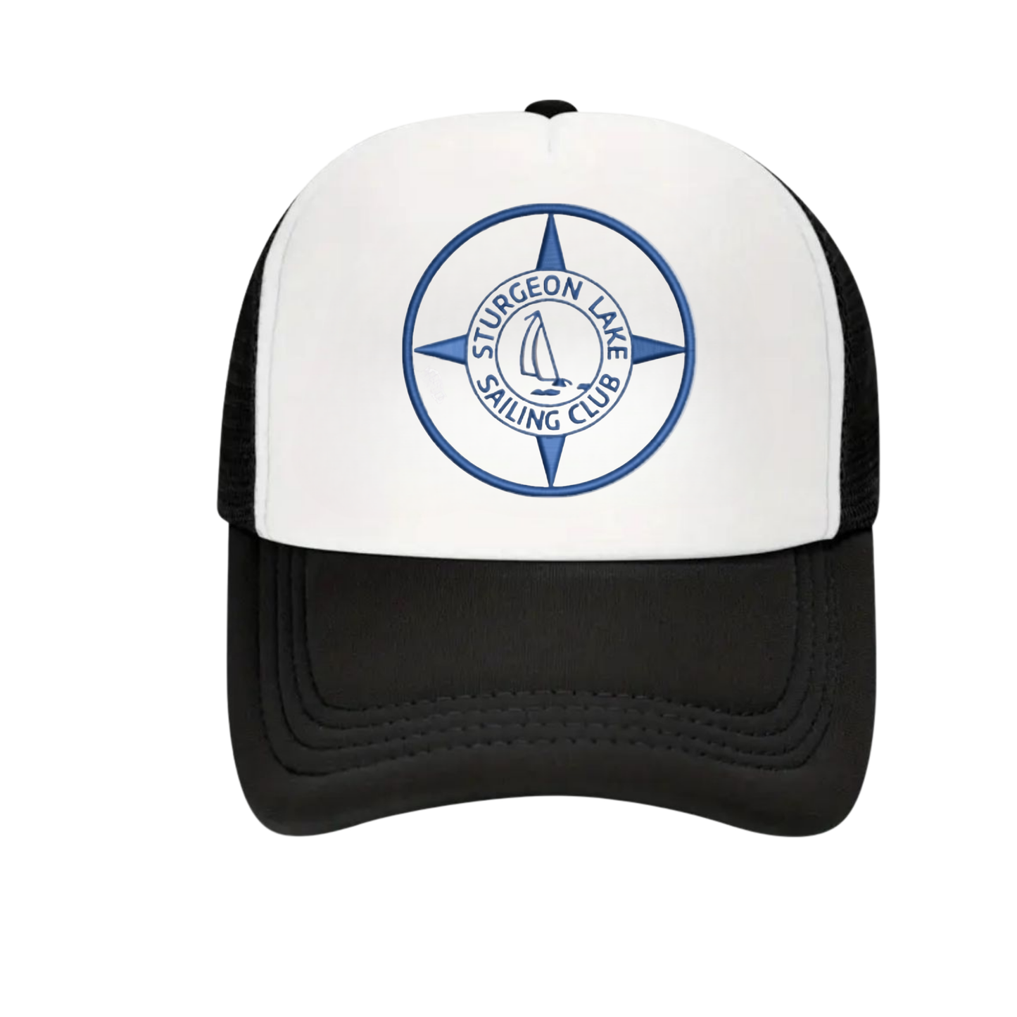 SLSC Patch Snapback Hat - Black / White