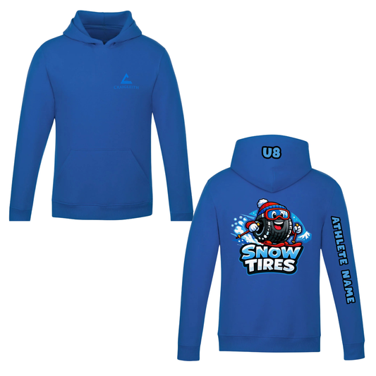 U8 Craigleith Snow Tires  Hooded Sweatshirt - Royal Blue