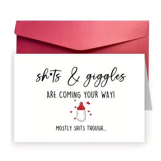 Sh*ts & Giggles Greeting Card