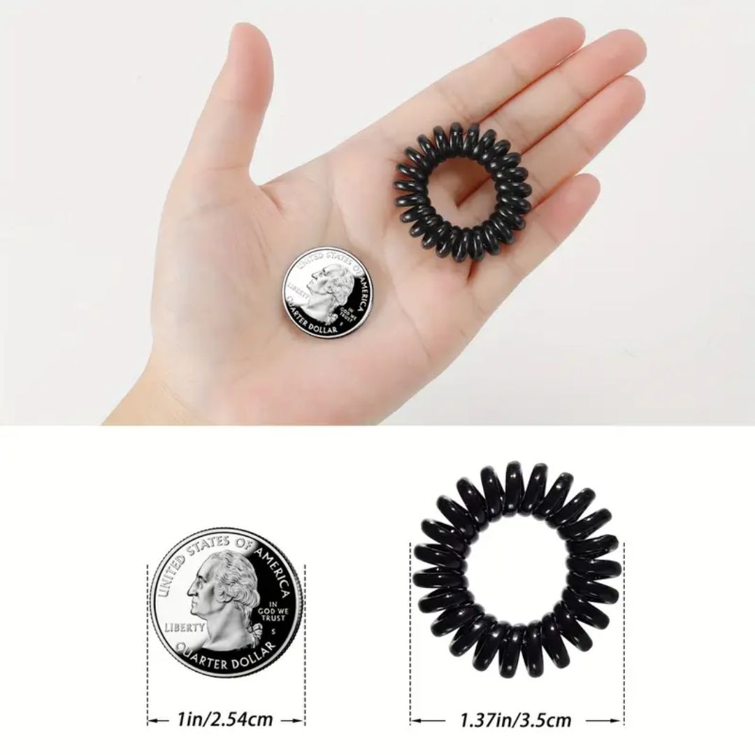 Small Spiral Hair Ties