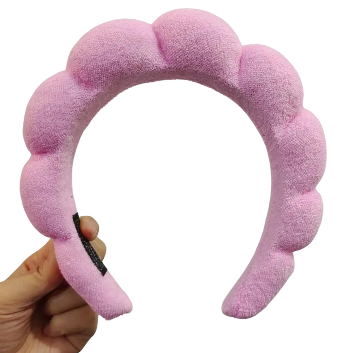 Spa Bubble Headband - Cotton Candy Pink