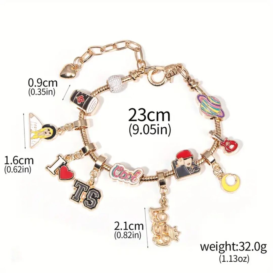 Swiftie Charm Bracelet