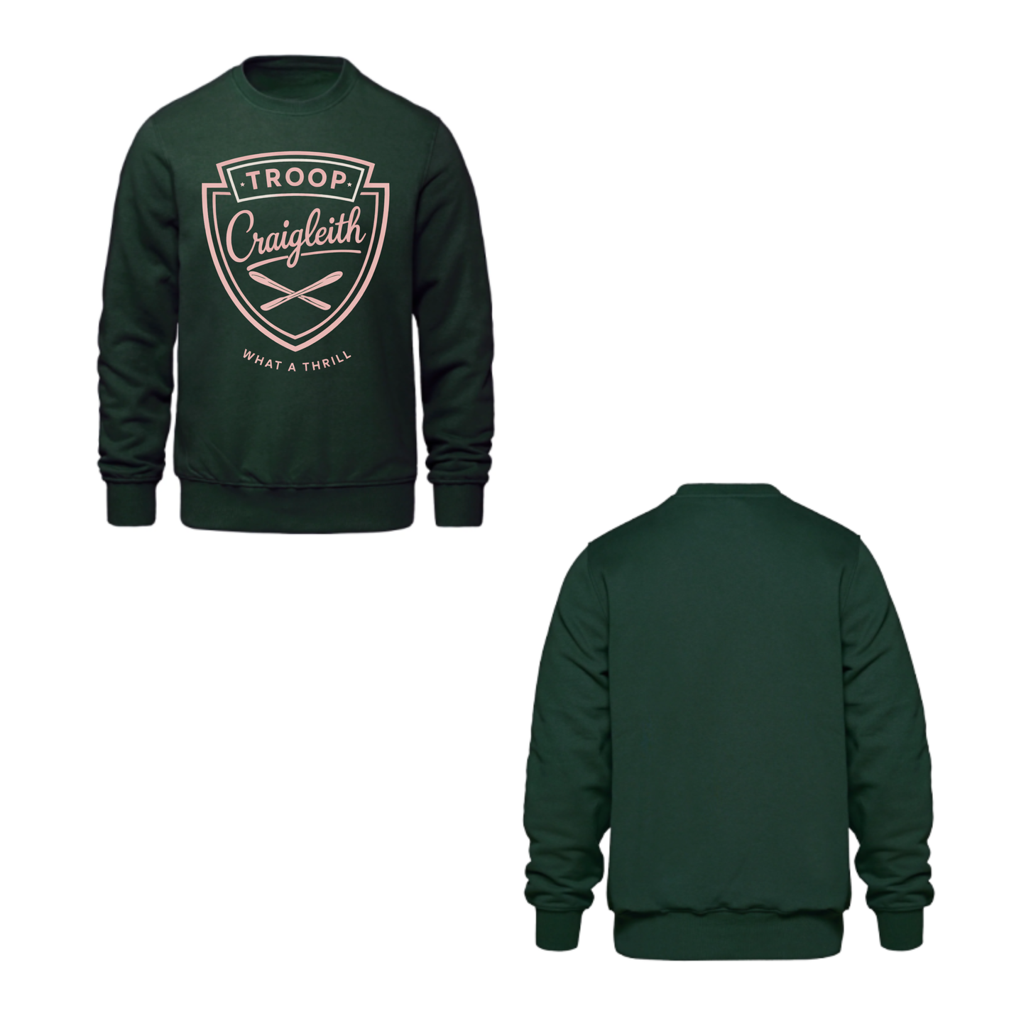 Troop Craigleith Ladies' Day Crewneck Sweatshirt - Forest