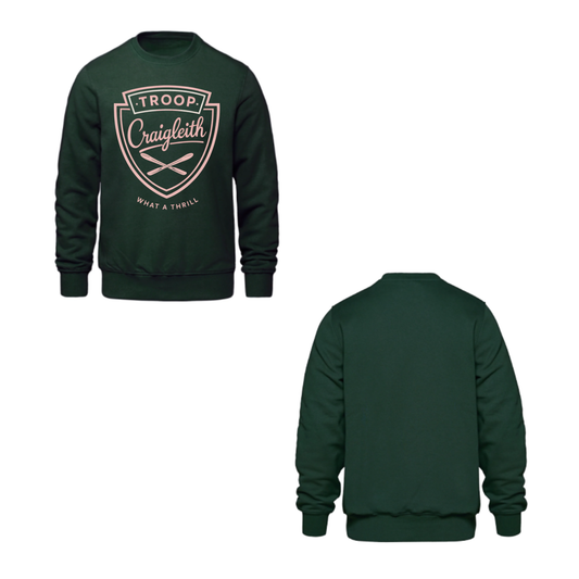 Troop Craigleith Ladies' Day Crewneck Sweatshirt - Forest