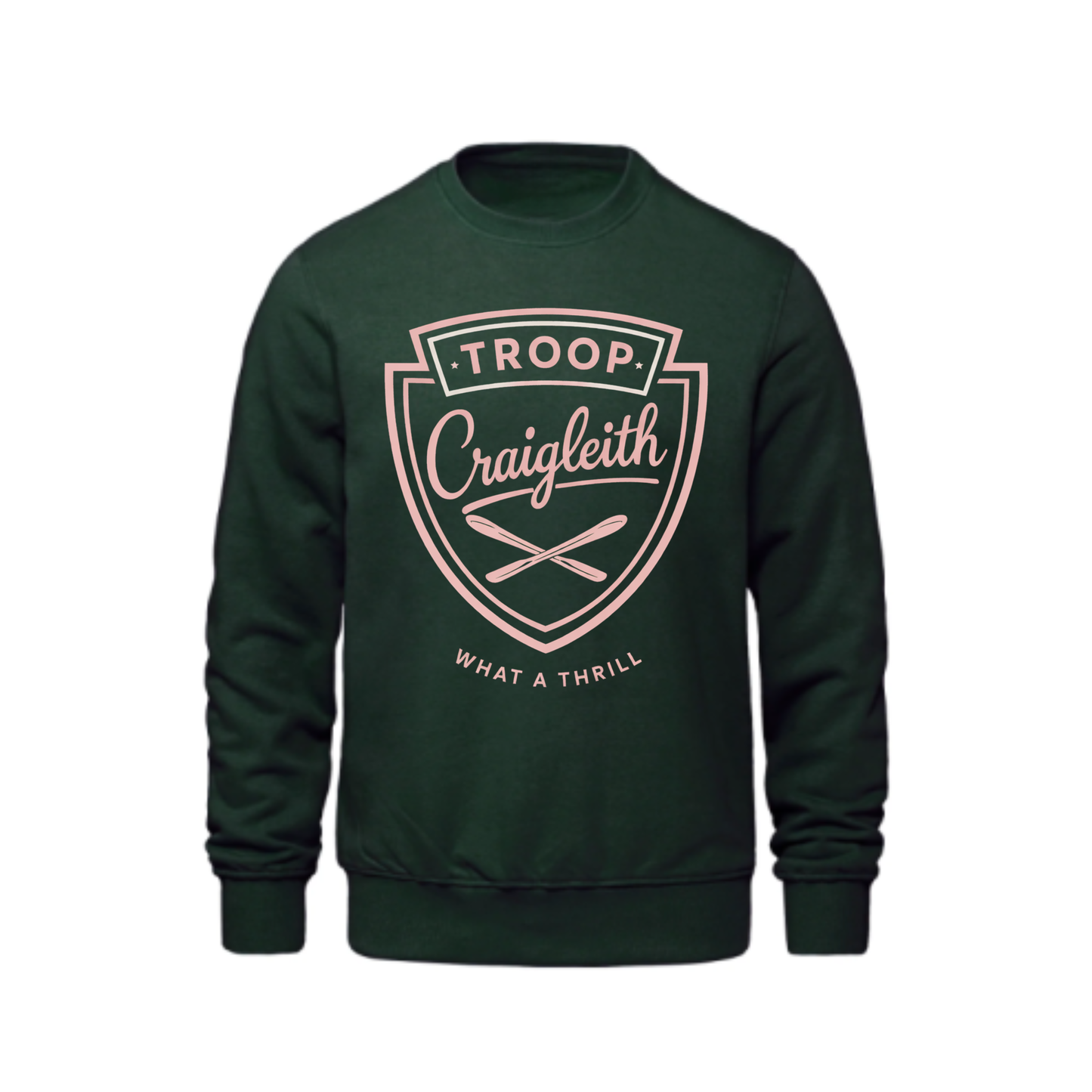 Troop Craigleith Ladies' Day Crewneck Sweatshirt - Forest