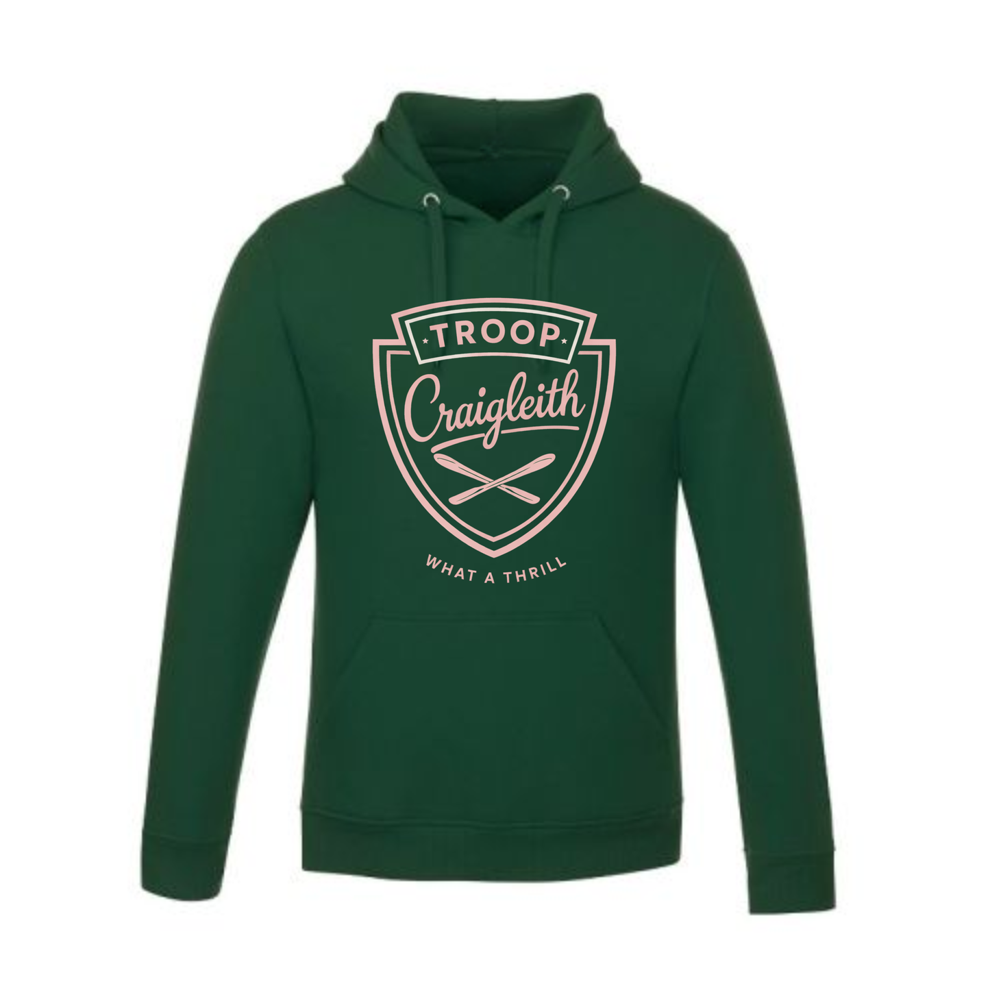 Troop Craigleith Ladies' Day Hooded Sweatshirt - Forest