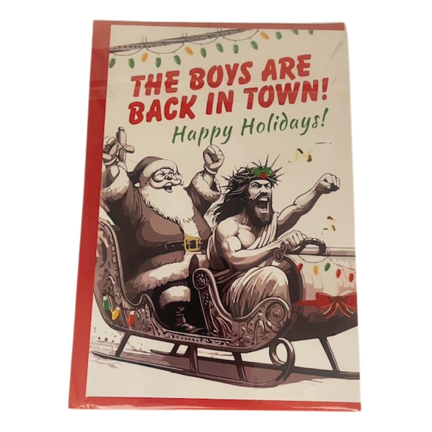 The Boys are Back in Town! Holiday Card