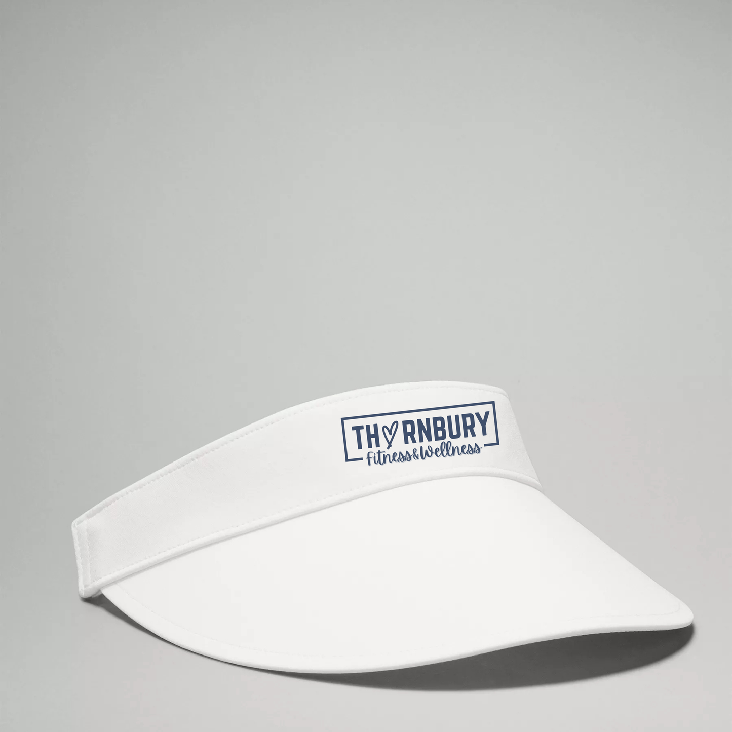 lululemon x Thornbury Fitness & Wellness - Women's Fast Paced Wide Band Running Visor / White
