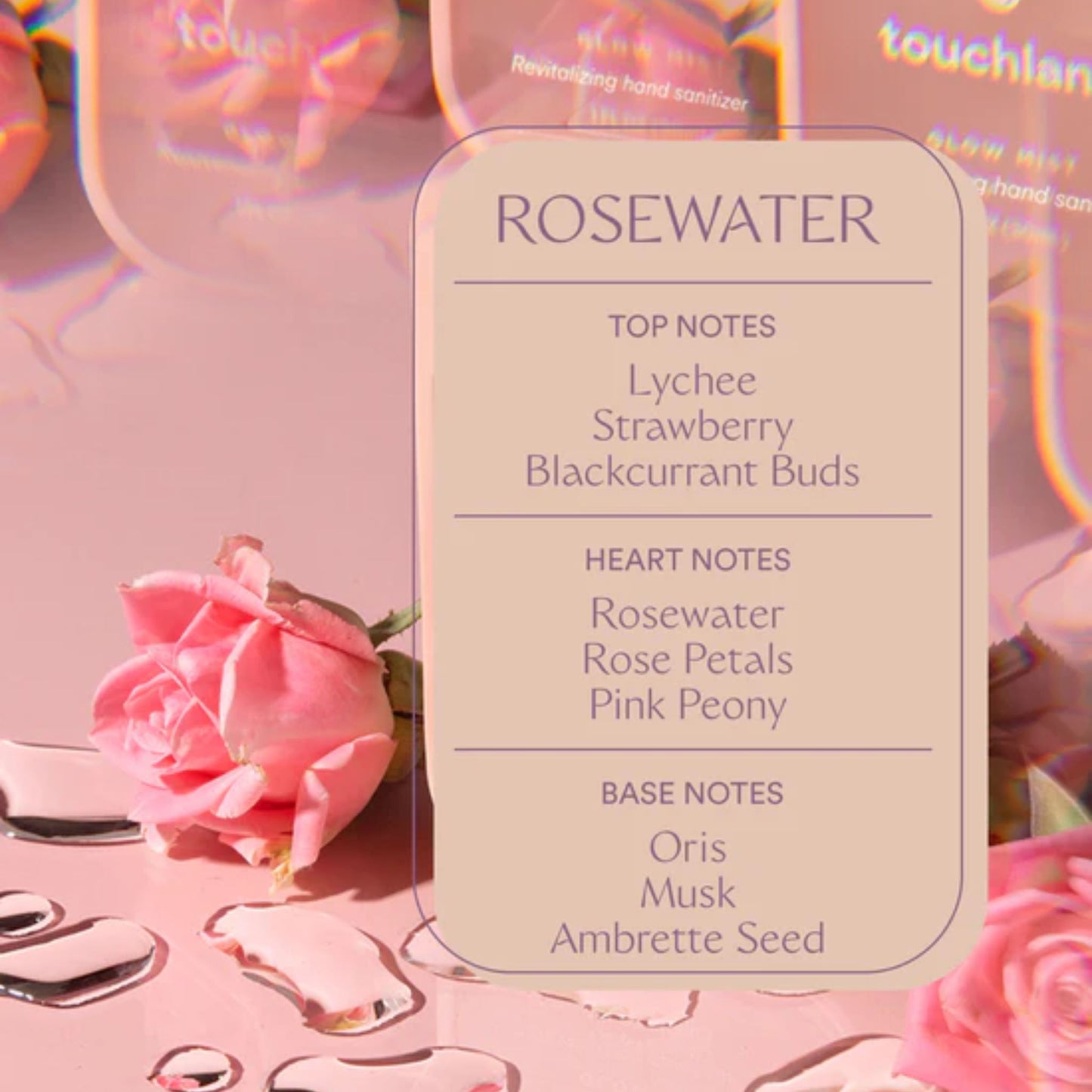 Touchland Glow Mist Rosewater