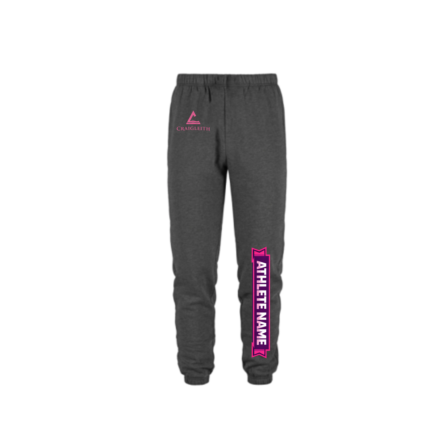 U6 Craigleith 67 Lightning Joggers - Charcoal