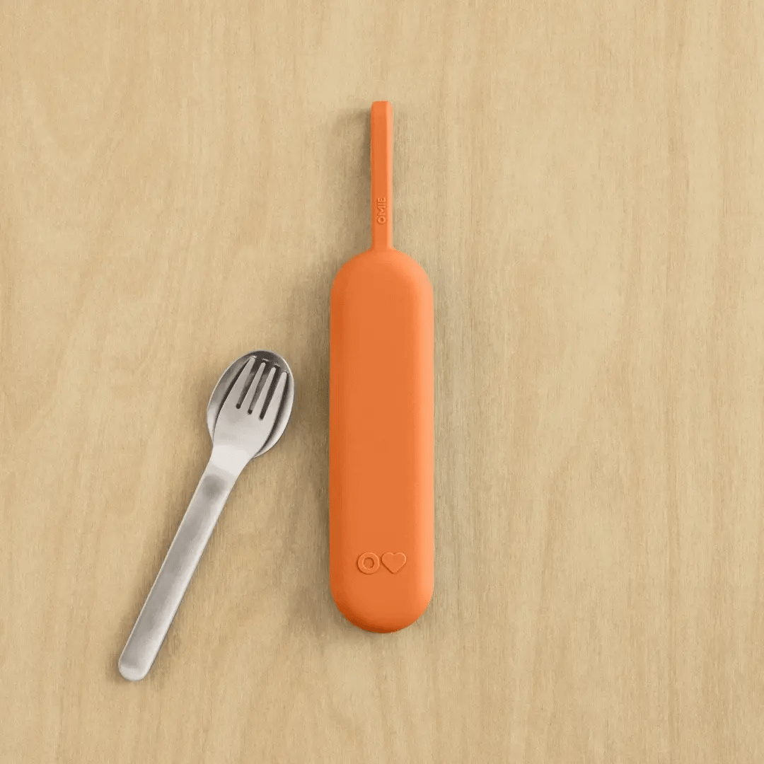 OmieBox UP Pod & Utensil Set - Sunny
