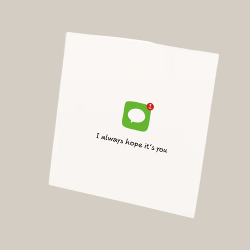I Always Hope Square Greeting Card