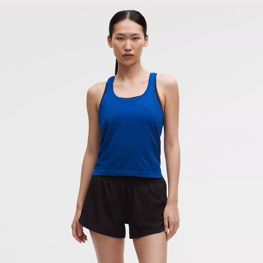 lululemon - Swiftly Tech Racerback Tank Top 2.0 *Race Length - Clubhouse Blue / Jet Stream