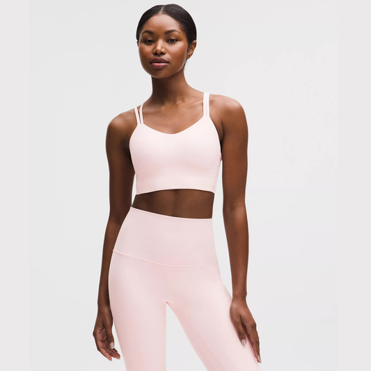 lululemon -  Like a Cloud Longline Bra *Light Support, B/C Cup - Pink Pearl