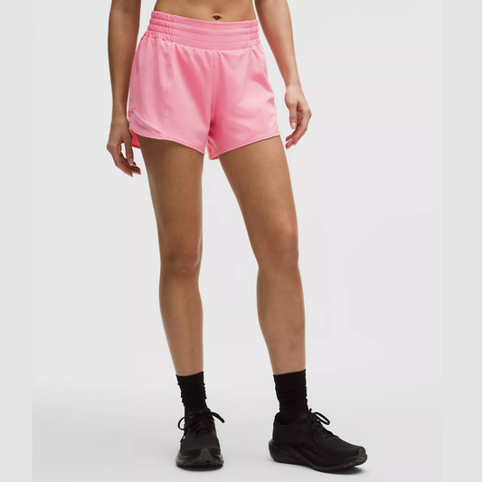 lululemon -  Hotty Hot High-Rise Lined Short 2.5" - Candy Cloud / CCLD