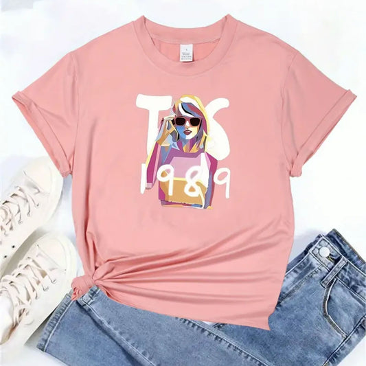 TS 1989 Adult Tee - Pink Prism