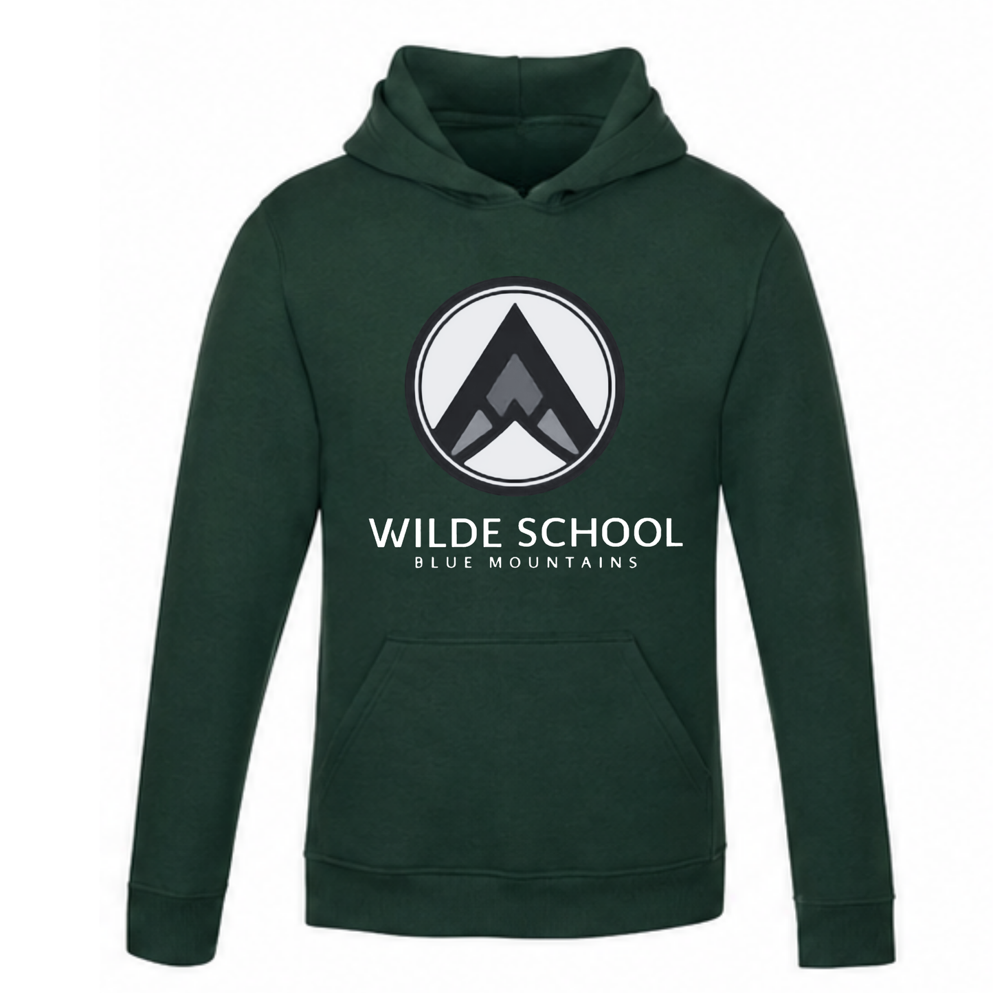WILDE School Hooded Sweatshirt - Forest Green