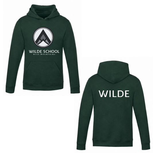 WILDE School Hooded Sweatshirt - Forest Green